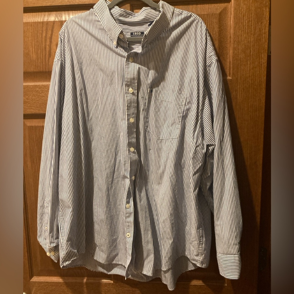 IZOD long sleeve dress shirt - 3XLT